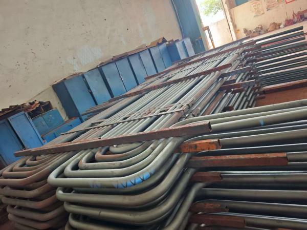 Coal-Fired Power Plant Superheater Coil with Anti-Wear Shield