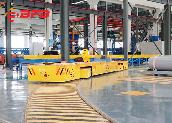 Изогнутая нагрузка 20м/Мин рельсов 500Т моторизовала вагонетку передачи