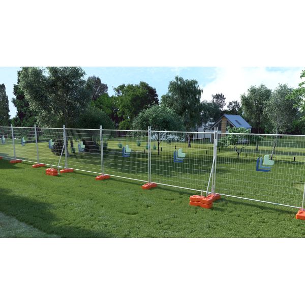 As 4687-2007 Standard 42 Microns Hdg Portable Fencing Panels 210cm X 240cm