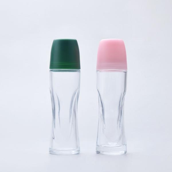Customized Label Glass Roller Ball Bottles Frosted For Essential Oils