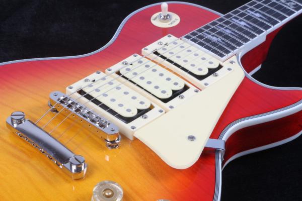 Ace frehley signature 3 pickups aged Vintage Cherry sunburst Electric Guitar