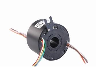 11 Circuit Hybrid Slip Ring for USB2.0 24VAC 300rpm