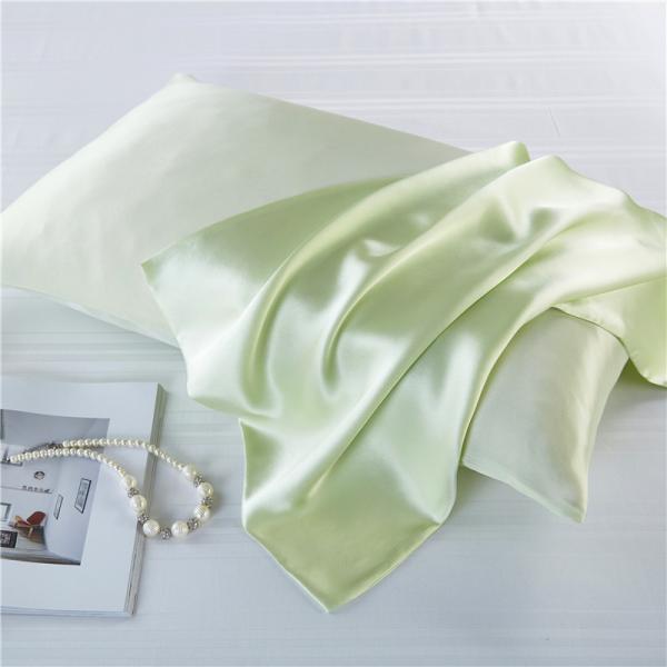 Woven 51×66cm 19 Momme Mulberry Silk Fabric Plain Dyed For Hotel