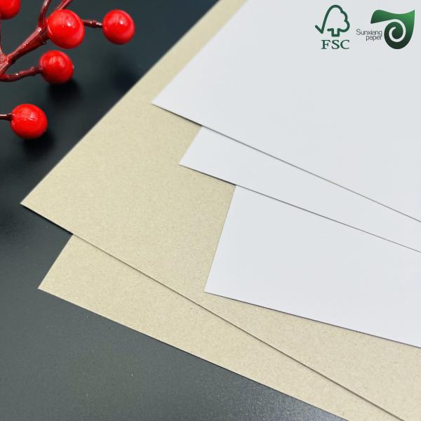 FSC 300gsm 450gsm C1S Coated Duplex Board  High Stiffness  Folding Resistance