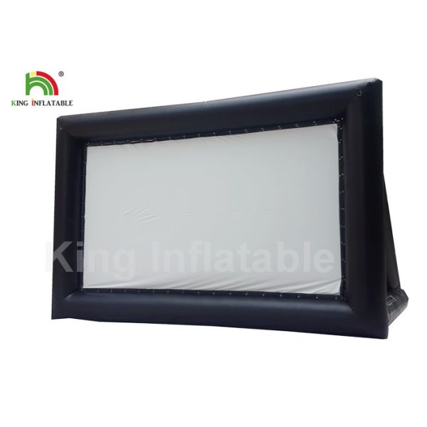 Customized19ft Outdoor Inflatable Movie Screen For Advertising Billboard