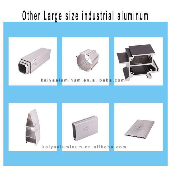 Triangle Shape 600mm 6082 Aluminum Alloy Profile / Extruded Aluminum Louver / Blinds
