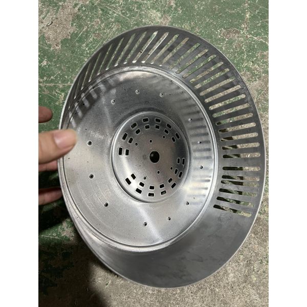 Multi-Hole Precision Stamped Blower Housing for Industrial Ventilation and Fan Cover