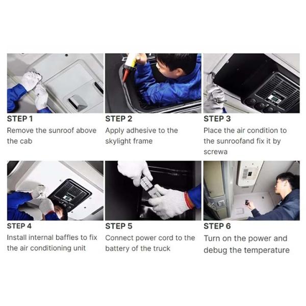 24V All In One Truck Air Conditioner Units