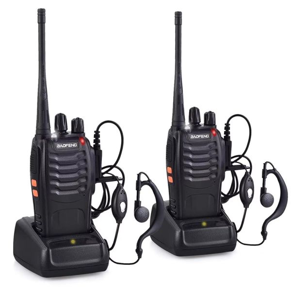 Custom 1-3km Wireless Handheld Walkie Talkie with VOX Function and 8-12km Talk