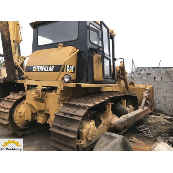 Original Paint Used Crawler Dozers , Cat D7G Bulldozer With Winch Optional