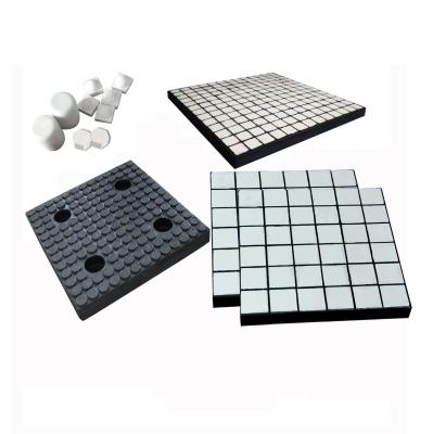 Impact Resistant Ceramic Wear Tiles Cylinder Hexagonal Ceramic Rubber Composite Liner