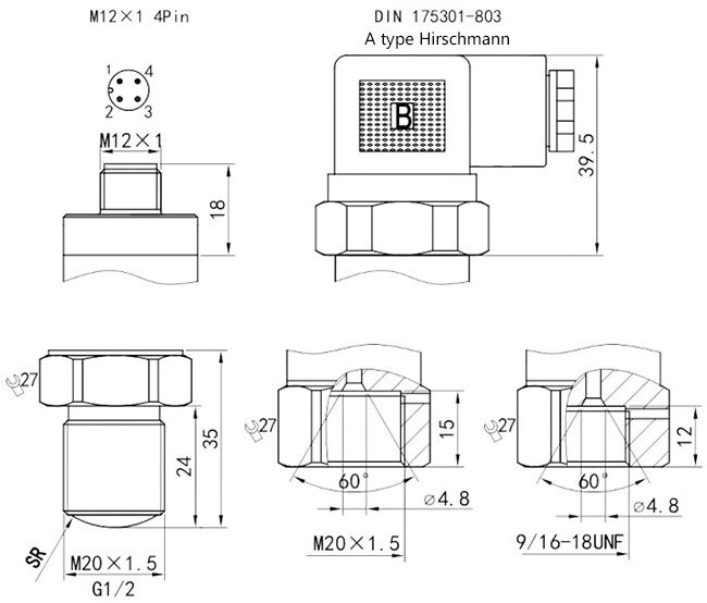Ultra High Pressure Transmitter, 0-70-1000MPa