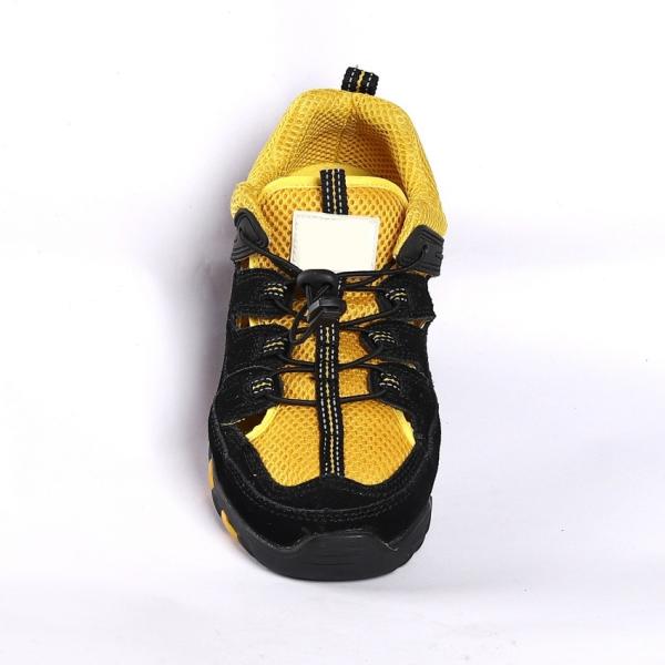Nubuck Cow Leather Work Boots Slip Smash Resistant Comfortable EVA Insole Outsole Rubber Safety Shoes
