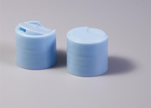 Body Lotion Bottle Plastic Screw Caps 24 / 410 Orange / Light Blue Color