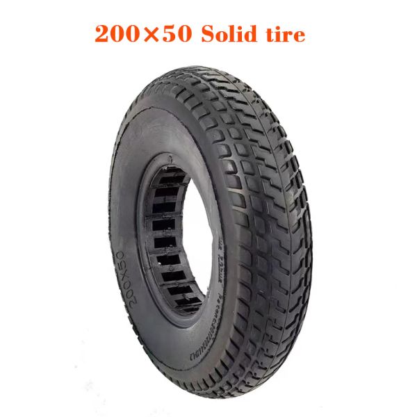 High Quality 8 Inch Mini Electric Scooter Tyre Wheel 200X50 Outer Honeycomb Solid Tire Rubber for Electric Vehicle Scooter