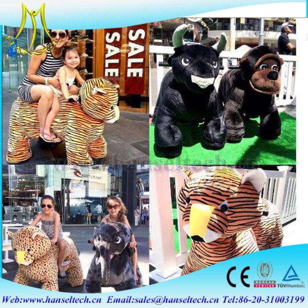 Hansel battery operated ride cars kids kids play ground equipment amusement park toy ride on animal toys for kids