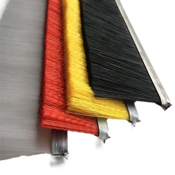 Steel Wire Horse Hair Strip Brush Anti Electrostatic For Conveyor