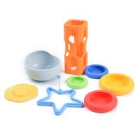 OEM ODM brinquedos de empilhamento de silicone resina molde brinquedos de mastigação de silicone