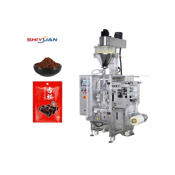 Wheat Flour Spices Packing Machine 2.5KW Automatic Vertical Pouch Packing Machine