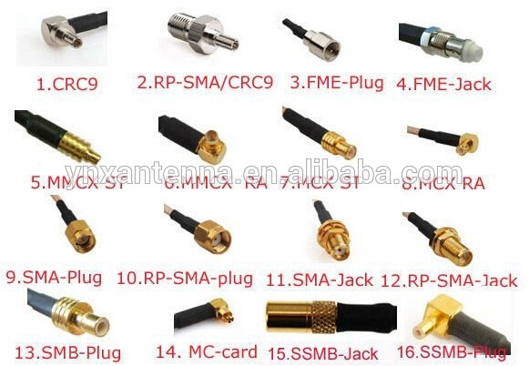 35 см SMA до IPEX/SMA до MCX/SMA до N кабельный антенный разъем для 50 OHM входной импенденции