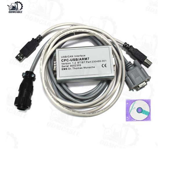 Коммуникационный интерфейс ARM7 Погрузчик Com Toyota BT Для Toyota BT CAN Suite Диагностический инструмент сервисного грузовика