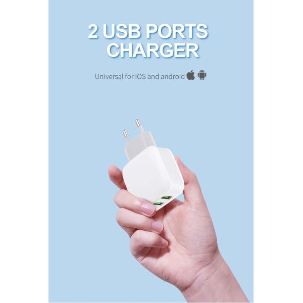 European USB Fast Wall Charger 240V 18w USB Charger Adapter