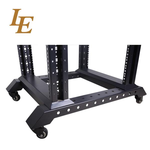 Server Rack Cold Rolled Steel Open Frame Network Cabinet 19 Inch
