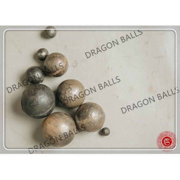 Low Chrome Cast Iron Grinding Balls , 30mm 40mm Grinding Balls For Mining