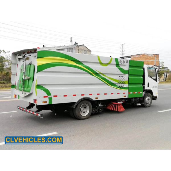 700P ELF ISUZU Road Sweeper Truck Mounted Street Sweeper 10000L