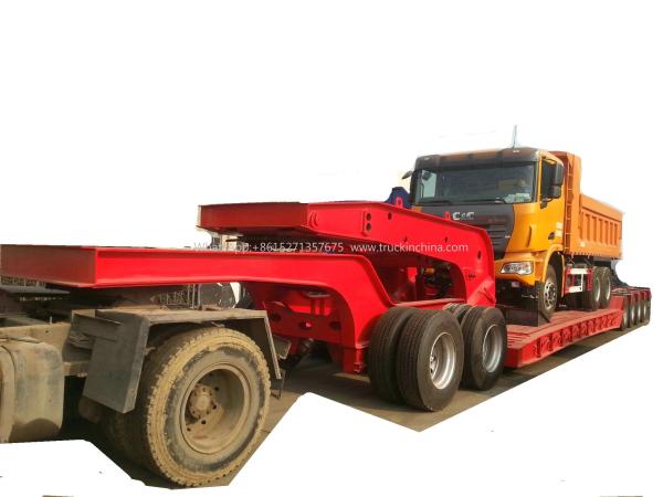 Gooseneck Lowbed Trailer Dolly for Heavy Duty Heavy Machine Lowbed Semi Trailer 80 ton  100Ton WhatsApp:8615271357675
