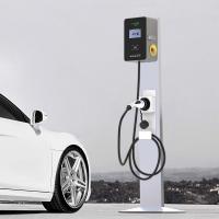 5 inch LCD Screen DC Fast Charger CE Electric Vehicle Charging Pile
