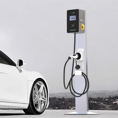 Fase monofásica do carregador fixado na parede da casa do CE 22KW do carregador do carro IP55