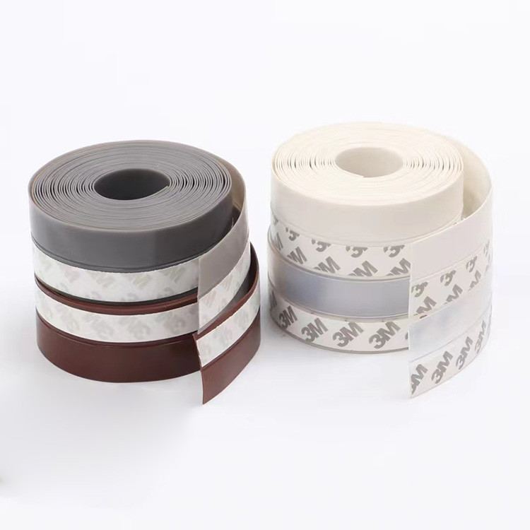 High Transparency and Quality Waterproof and Noise Doors and Windows Self Adhesive Silicone Rubber Silicone Shower Seal Strip