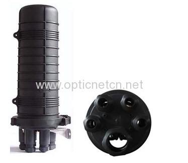 Black Color Fiber Optic Splice Closure , FOSC Fiber Optic Joint Closure