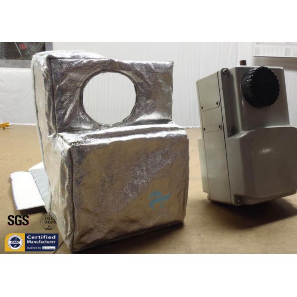 Материалы жары термоизоляции огнестойкости серебряными покрытые алюминием крышка