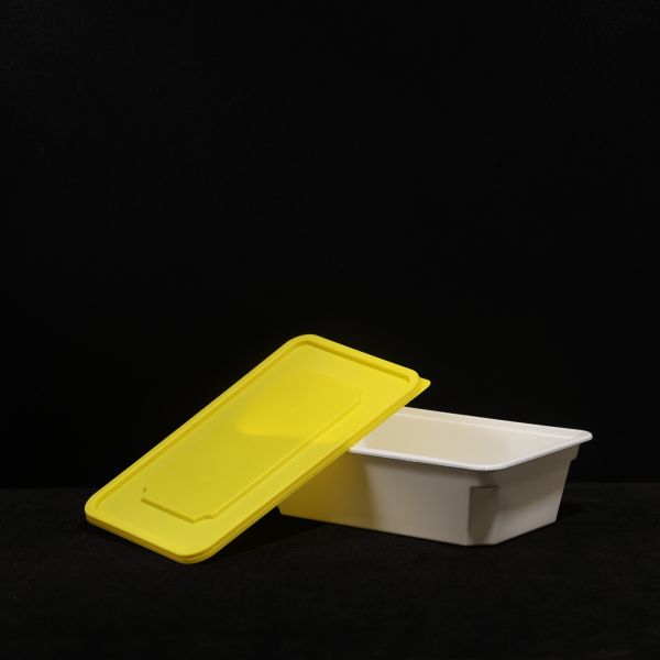 OEM ODM Stackable PP Plastic Takeout Containers 750ML With Lid For Fruit Vegetable