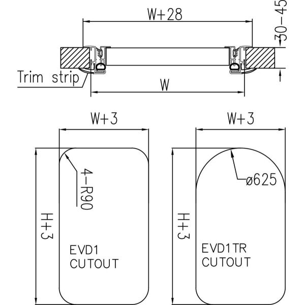 Self-Propelled/Trailer Rvs Evd1-EV Motorhome Door for RV Truck Camper Motorhomes DIY