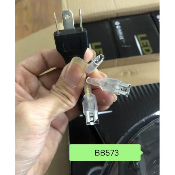 Aluminum 5.75 Inch High Beam Low Beam White Yellow Modified LED Headlight