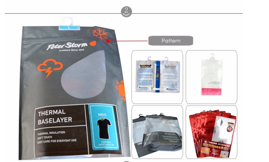 200 Micron Plastic Zipper Packing Bags With Bottom Gusset