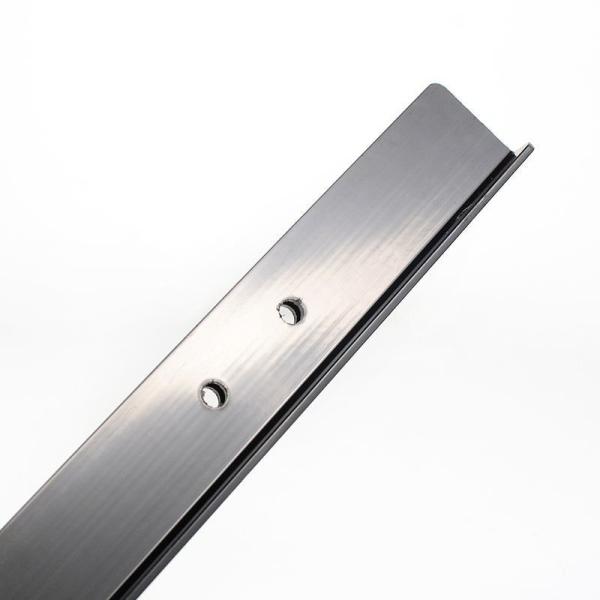 Corrosion Resistant TPE Profile Black Decorative Wall Rigid Pvc Profiles Plastic Customized
