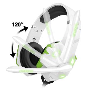 高感度ヘッドバンドスタイル PC Xbox One用のBengoo G9000ステレオゲームヘッドセット