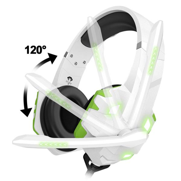 Computer Auriculares Auricular Wired Gamer Headphone USB Headset AAC Codecs