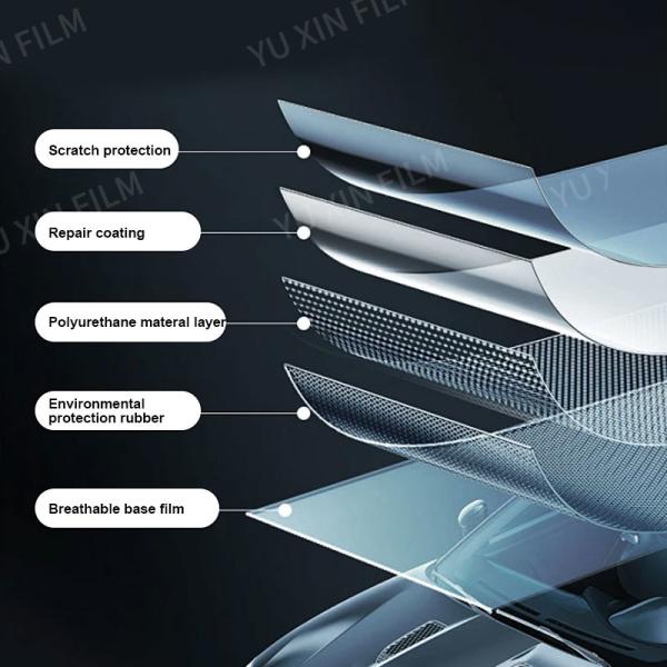 Premium TPU Paint Protection Film 7.5mil Anti Yellowing TPU Paint Protection Film