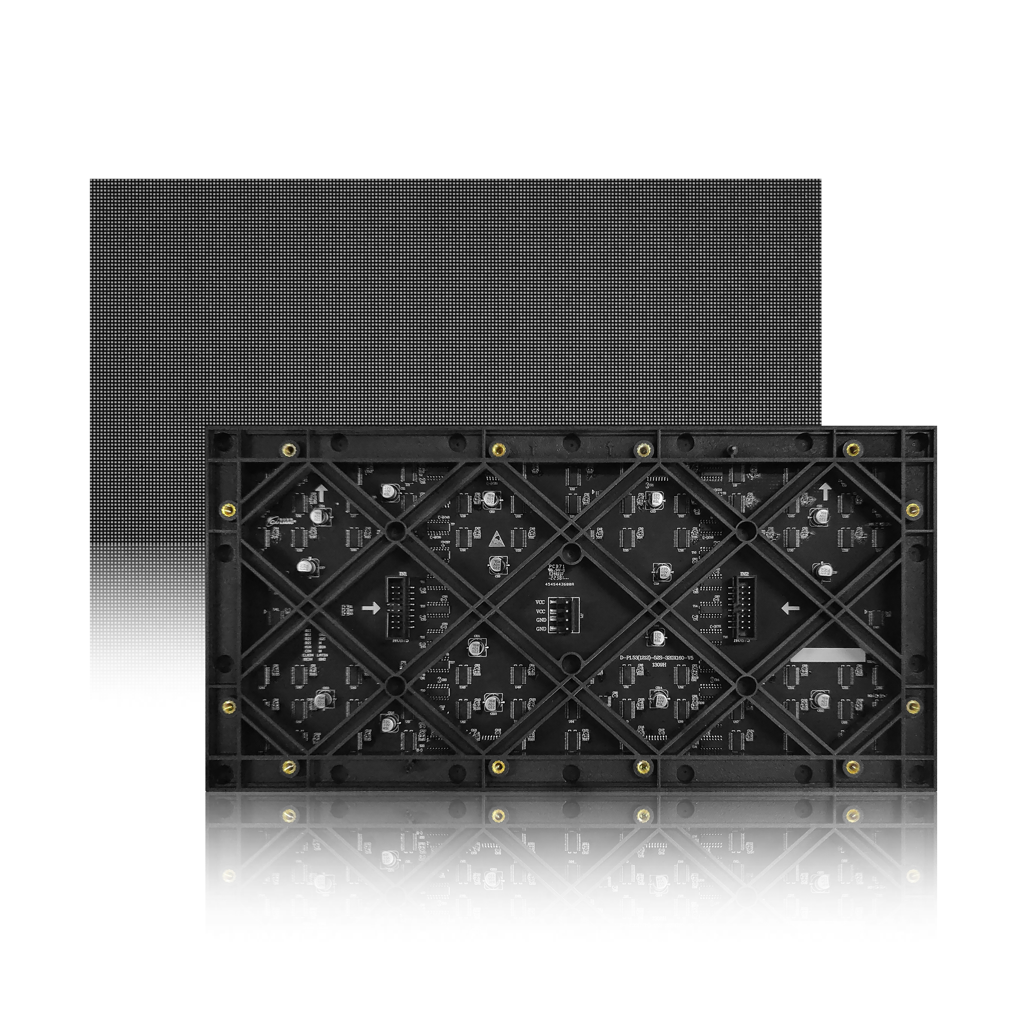 Digital Poster CAILIANG D1.53 320x160 P1.538mm Indoor HD Full Color LED Display Module