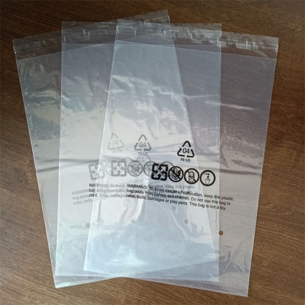 Foil Stamping Surface Finish Heat Sealed Polybag for Aseptic Custom Printed Packaging