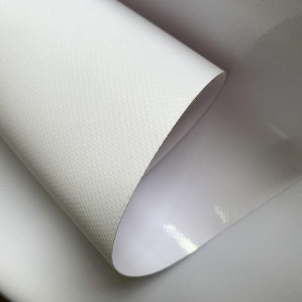 300-700g Tejido de PVC floral PVC Pana Flex Rollo de banderas publicitarias Impresión de vinilo