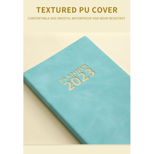 Cuaderno de cubierta de cuero para la promoción Silla de costura Diario de encuadernación Papelería