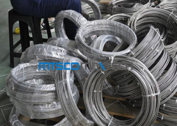 S31600 / Da tubulação de aço inoxidável da bobina de S31603 6.35mm tubo inoxidável sem emenda