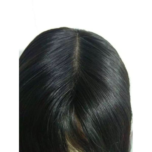 2017 Wholesale Price Straight Black Jewish Wigs Big Layer  European Virgin Human Hair