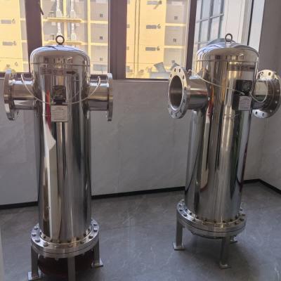 Element Connection With Tie-Rod Design Industrial Stainless Steel Compressed Air Purifier for Air Pollution Prevention